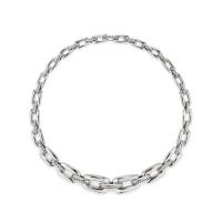 david yurman	wellesley link™ short chain necklace with diamonds