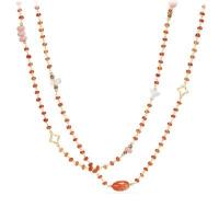 david yurman	bijoux bead and chain necklace with black onyx and hematine