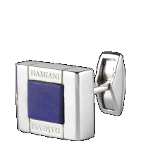 damiani silver and lapis lazuli cufflinks