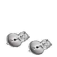 damiani white gold and diamond earrings