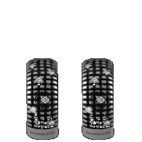 damiani black gold and diamond earrings
