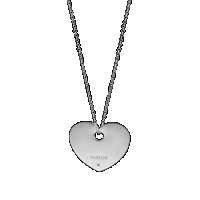 damiani silver necklace