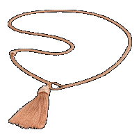 damiani pink gold and diamonds necklace