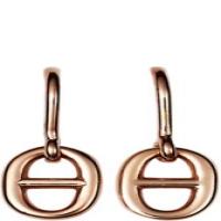 hermes ronde earrings, mini model