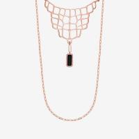 hermes niloticus ombre long necklace