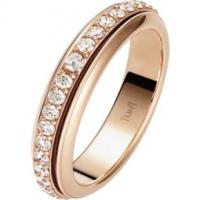 piaget rose gold diamond ring band width: 4.5 mm