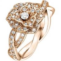 piaget rose gold diamond ring
