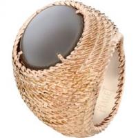 piaget ring in rose gold and moonstone