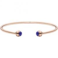 piaget rose gold lapis lazuli open bangle bracelet