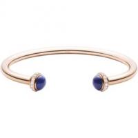 piaget rose gold lapis lazuli diamond open bangle bracelet