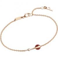 piaget rose gold carnelian diamond bracelet
