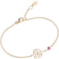 piaget rose gold pink sapphire diamond bracelet width: 10 mm