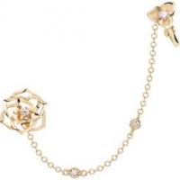 piaget rose gold diamond earrings