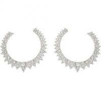 piaget white gold diamond earrings