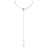 piaget white gold diamond pearl necklace