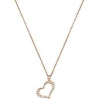 piaget rose gold diamond pendant width of heart pendant: 19 mm