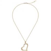 piaget rose gold diamond pendant width of heart pendant: 32.2 mm