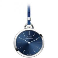 piaget ultra-thin pocket watch automatic white gold 50 mm