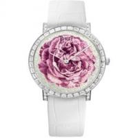 piaget ultra-thin watch mechanical white gold diamonds 36 mm