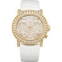 piaget ultra-thin watch mechanical rose gold diamonds 38 mm