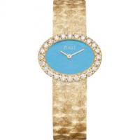 piaget diamond watch rose gold turquoise 27 mm 22 mm