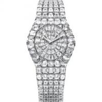piaget ultra-thin watch mechanical white gold diamonds 32 mm 35 mm
