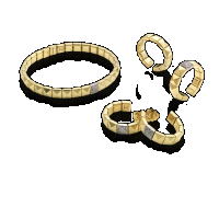 chimento yellow gold bracelets with diamonds  & other