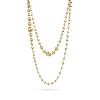 Marco Bicego Africa Gold Graduated Triple Wave Necklace