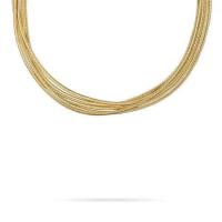 marco bicego cairo gold five strand woven necklace