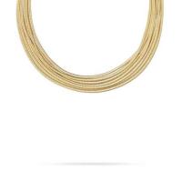 marco bicego cairo gold seven strand woven necklace