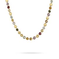 marco bicego jaipur mixed gemstones collar necklace