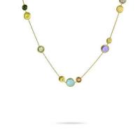 marco bicego jaipur mixed stone and gold bead necklace