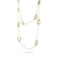marco bicego jaipur link gold 47" chain necklace