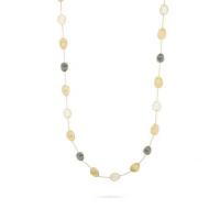 Marco Bicego Lunaria Black & White Mother of Pearl long Necklace
