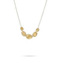 marco bicego lunaria gold graduated necklace