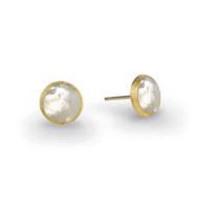 marco bicego jaipur mother of pearl petite stud earrings