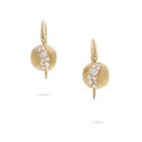 marco bicego africa constellation diamond french wire earrings