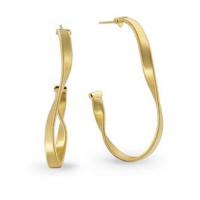 marco bicego marrakech supreme yellow gold hoop earrings