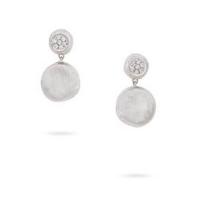 marco bicego jaipur diamond white small drop earrings