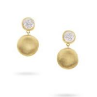 Marco Bicego Jaipur Diamond Small Drop Earrings