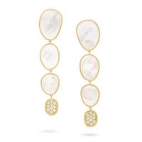 marco bicego lunaria white mother of pearl with diamond pave large drop earrings