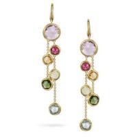 marco bicego jaipur mixed gemstones two strand earrings