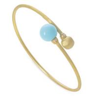 marco bicego africa turquoise hugging bangle with diamond pave