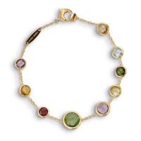 marco bicego jaipur single strand mixed gemstones bracelet