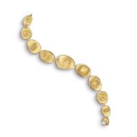 marco bicego lunaria gold graduated medium bracelet