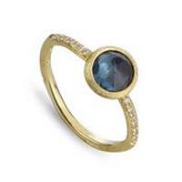 marco bicego jaipur london blue topaz and diamond stackable ring