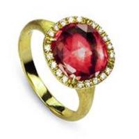 marco bicego jaipur pink tourmaline and diamond ring