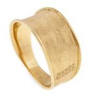 marco bicego lunaria gold narrow ring