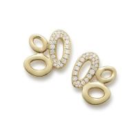 Ippolita	Cluster Stud Earrings in 18K Gold with Diamonds