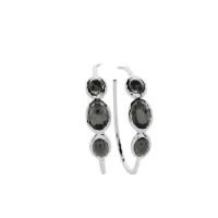 ippolita	medium hoop earrings in sterling silver